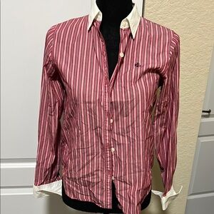 Lauren Striped Red Shirt